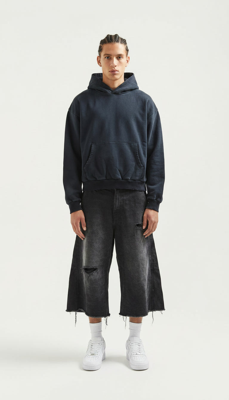 KINGS RD CROPPED HOODIE