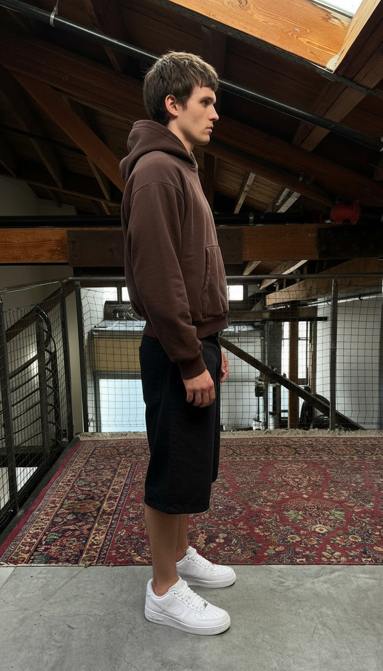 KINGS RD CROPPED HOODIE