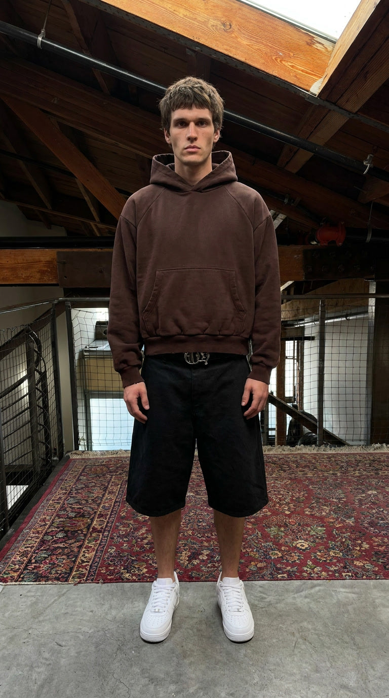 KINGS RD CROPPED HOODIE